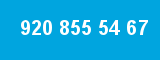 920 855 54 67 920 855 54 67